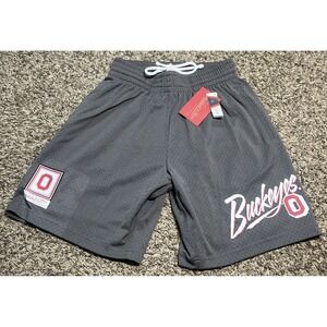 NEW Mitchell & Ness Ohio State Buckeyes Final Exam Mesh Shorts (Small)